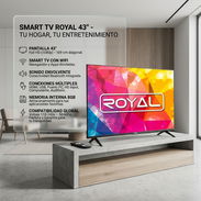 Smart TV ROYAL 43" Full HD ($300 USD) – Incluye Transporte a Domicilio, Factura, Garantía y 8GB Almacenamiento - Img 57781011