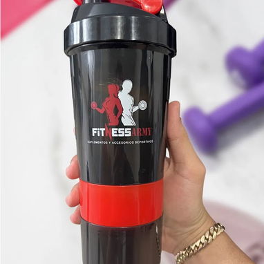 Smart Shaker (Pomos Removeedores de Proteinas con varios compartimientos) 58234161 FITNESSARMY - Img 94344839