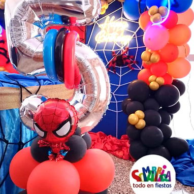 Decoración de cumpleaños. Temática Spiderman ‼️ ‼️ - Img 120933416