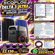 ECOFLOW DELTA 3 ULTRA CON CABLE XT60I Y PANEL DE 510W CON ENTREGA DE FACTURA PARA SU GARANTÍA, VARIEDAD DE PRODUCTOS - Img 57725915