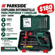 Chipijama martillo eléctrico Demoledor, Perforador y Cincelador. Profesional marca Parkside de Alemania - Img 58288832