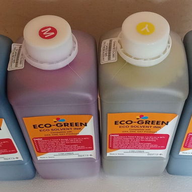 Vendo kit de 4 litros de tinta Ecosolvente (CMYK) - Img 123338664