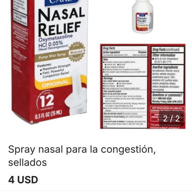 %#Pre Natales para embarazadas y Lactante/( Ducusate )para estreñimiento/ Biotin/Prenatales/Vitamina E/ spray nasal#% - Img 122618362