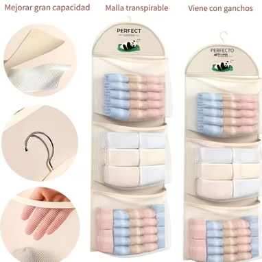 Organizador tipo perchero para Armario o Closet  (G2) - 2/3