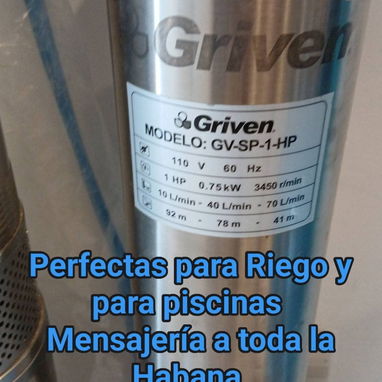 💧 ¡AGUA DONDE OTROS NO LLEGAN! 💧🚰‼️ Bombas sumergibles ‼️☎️5️⃣3️⃣8️⃣5️⃣6️⃣0️⃣0️⃣2️⃣☎️ - Img 124559377