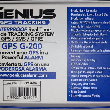 GPS TRACKING GENIUS G-200 - Img 122625062