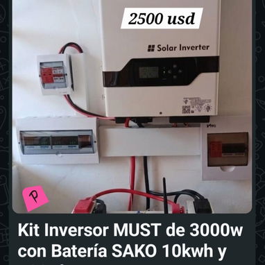 Kit de inversor + Bateria - Img 122803719
