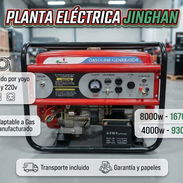 ¡No te quedes a oscuras! Planta Eléctrica Jinghan ⚡ | 110V y 220V | Adaptable a Gas Manufacturado - Img 57713608