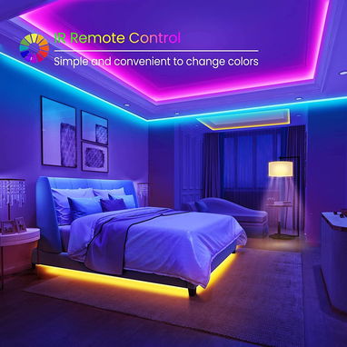 ⚡Cinta de luz LED para INTERIOR y EXTERIOR con mando a distancia - 58504201 - Img 109561042