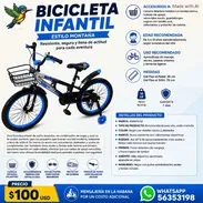 BICICLETA 20 PARA NIÑOS - Img 56741695