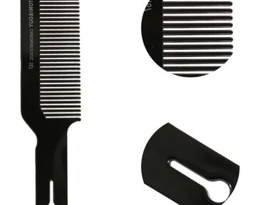 ✅✅peines de barbero carbon, tijeras nuevas japonesas, esponjas afro✅✅ - Img 58103371