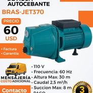 Bomba de agua Autocebante BRAS Jet 370 0.5 HP - Img 55246988