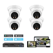 Sistema de 4 cámaras de seguridad de 4MP (3K) - Img 54631469