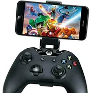 Mando ORIGINAL de MicroSoft, XBOX One, Inalambrico. Compatible con ANDROID. Incluye Soporte para Telefono Movil. - Img 48072386