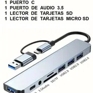 REGLETA USB Y PUERTO C 8 EN 1 - Img 57534894