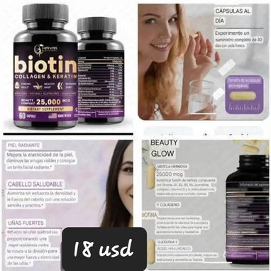 Shampoo de biotina y cápsulas de biotina - Img 117752233