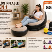 Sillón inflable 2 en 1✅️ - Img 56417050