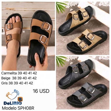 Sandalias 100% engomadas - Img 123129101