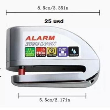 Candados Alarma para bicic y motos - 2/2