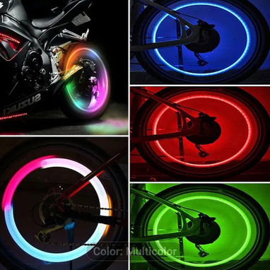 4 Válvula de aire de neumáticos coloridas - Img 123453620