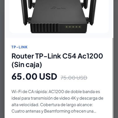 Equipos de red y wifi - 10/10