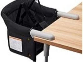 Asiento portátil para mesa para bebés, Veeyoo - Sillas altas con clip, Silla de mesa rápida para bebés y niños pequeños - Img main-image