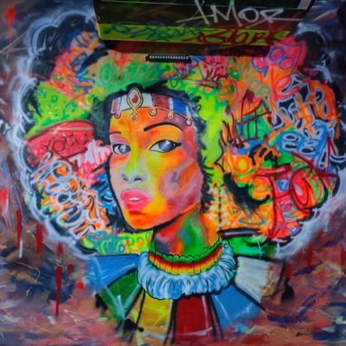 Realizamos Pinturas Murales Decorativas (Graffitis) para todo tipo de Negocio,Cafeterías , Restaurantes,Bares,Peluquería - Img 123194246
