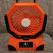 VENTILADOR RECARGABLE CON LUZ LED 20000mAh  ¡El más potente! Hasta 58 horas de aire sin parar. - Img 56551299