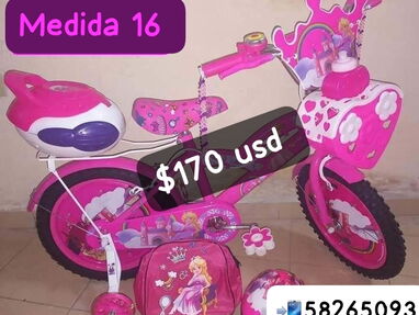 Bicicletas de niños medida 12, 16 y 20 - Img 63987162