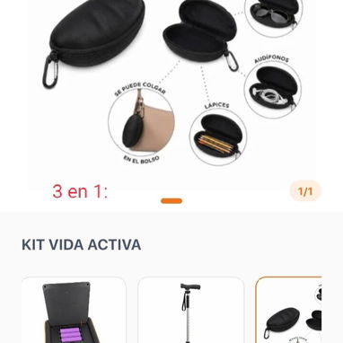 Radio+ bast贸n+ protector gafas. 3 por un solo precio - Img 125334653