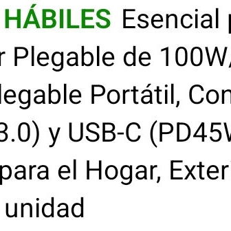 Panel de 200w  nuevo ...aparte de cargar la estacion carga más equipos como celular,ventiladores ..ect.ect...precio 130 - 2/3