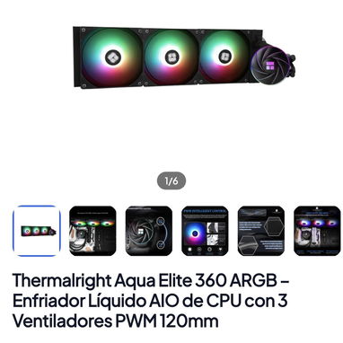 Enfriadores líquidos  , ventiladores PC - 10/10