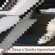 Taza de baño tapa tanke y herrajes marca fv importado - Img 48934417