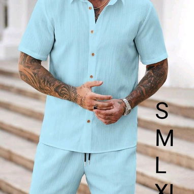 Conjuntos de short y camisa de hombre ver catálogo - 8/9