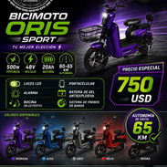 Bicimoto Oris. Excelente precio - Img 55777216