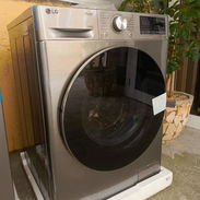 Lavadora automatica LG ThinQ 14 kg ✔️ Seca a vapor, Wi-Fi, agua fría y caliente - Img 54817668