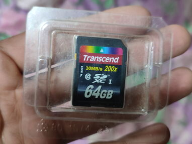 Tarjeta SD Transcend 64 GB 300mb/s Clase 10 - Img 63053829