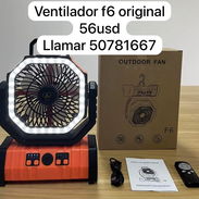 Ventilador recargable f6 - Img 56822737