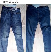 Pantalones de Mezclilla talla M-L  2000 cup y Talla L 1400 cup - Img 45801555