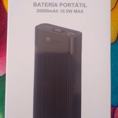 Cargador portátil de 20000, nuevo. Pizarra digital, gran capacidad, puertos USB, tipo C y V8. Mensajería incluida - Img 127854112