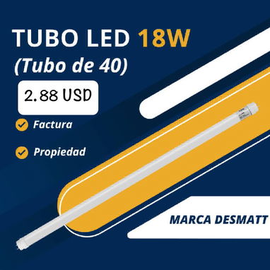 🛋️ LÁMPARAS Y TUBOS LED DE 20 Y DE 40 🔴 DESMATT - Img 116298030