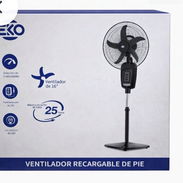 Ventilador Recargable 16" Eko - Img 57238479
