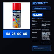 PINTURA EN SPRAY ROJO NARANJA VPT -0020 - Img 57892836
