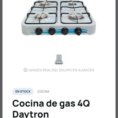 Cocinas de gas para meseta, de 2, 3 y 4 hornillas - Img 116953892