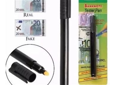Bolígrafos detector de billetes falsos de muy buena calidad - Img 65032231
