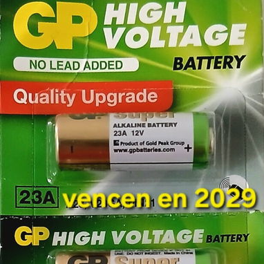 Baterías AA Alcalinas y para timbres inhalámbricos, candados con alarma, controles, sistemas d alarmas de carros y motos - Img 122604861