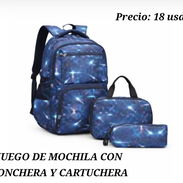 JUEGO DE MOCHILA CON LONCHERA - Img 56386453