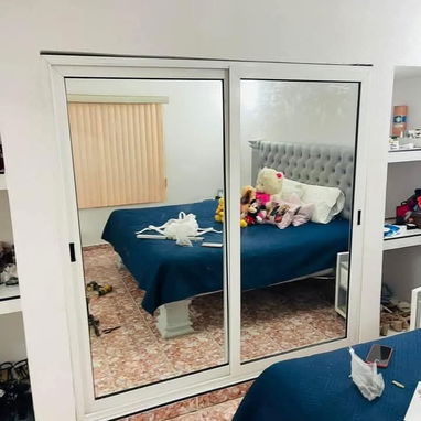 Puertas para cuartos ,alumino e cristal - Img 122572172