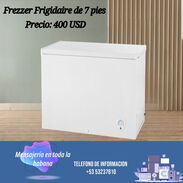 Venta de Freezer de 7 pies marca FRIGIDAIRE,nuevos en caja con factura de compra - Img 45505356