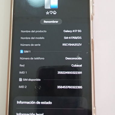Vendo celular Samsumg A17, Samsung A15 y Samsung S6 de uso - 3/9